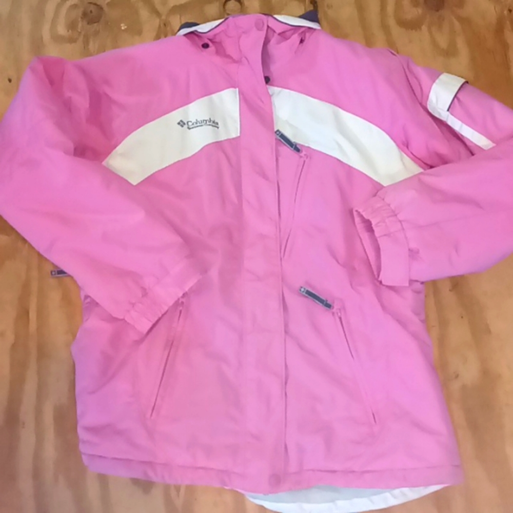 Columbia pink coat